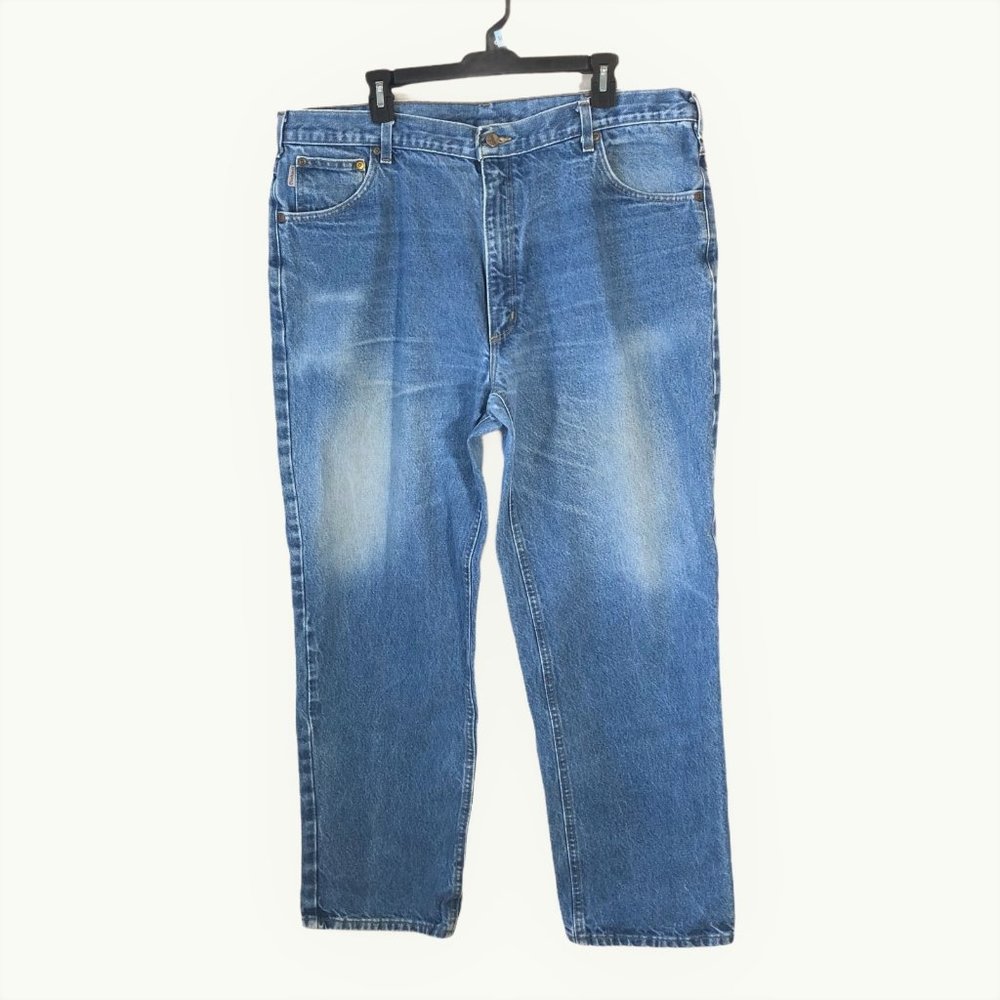 Carhartt Relaxed Fit Denim Jeans 42x32 Actul 40x31